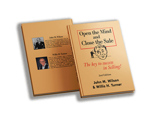 Open the mind and close the sale book