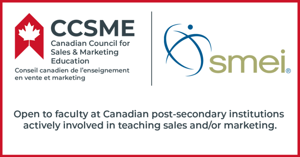 CCSME Banner Canadian Council for Sales & Marketing Education